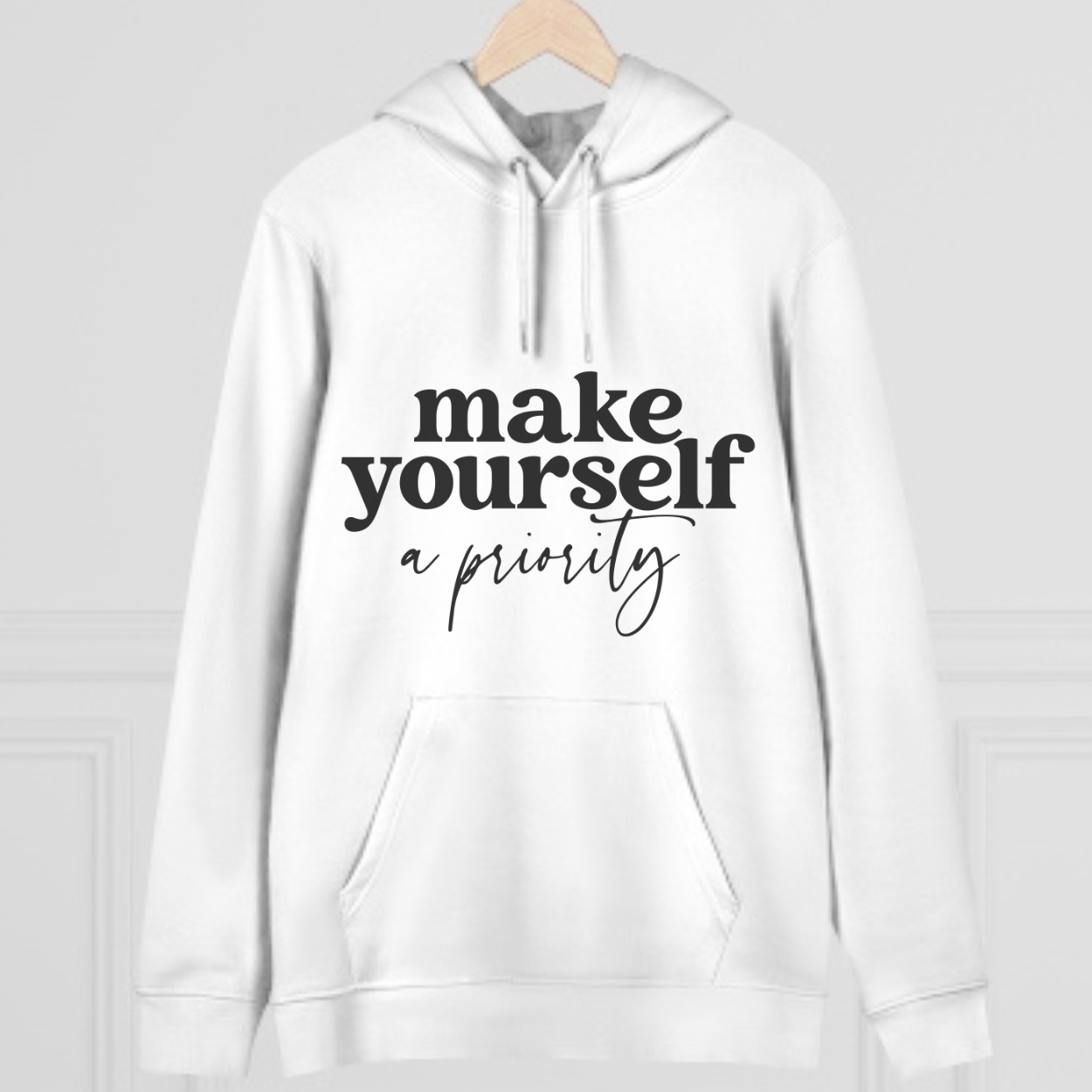 Make yourself a priority Motivated Unisex Heavy Blend Inspired Hooded Sweatshirt