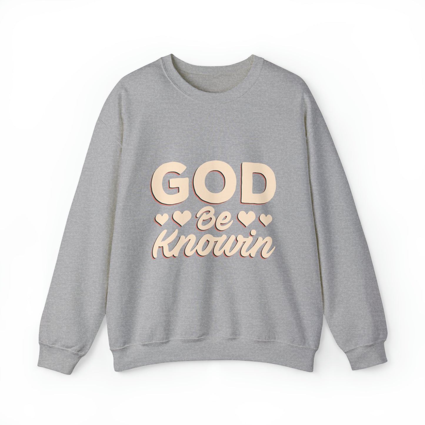 God be knowin cotton Unisex Heavy Blend God knowin Crewneck Sweatshirt