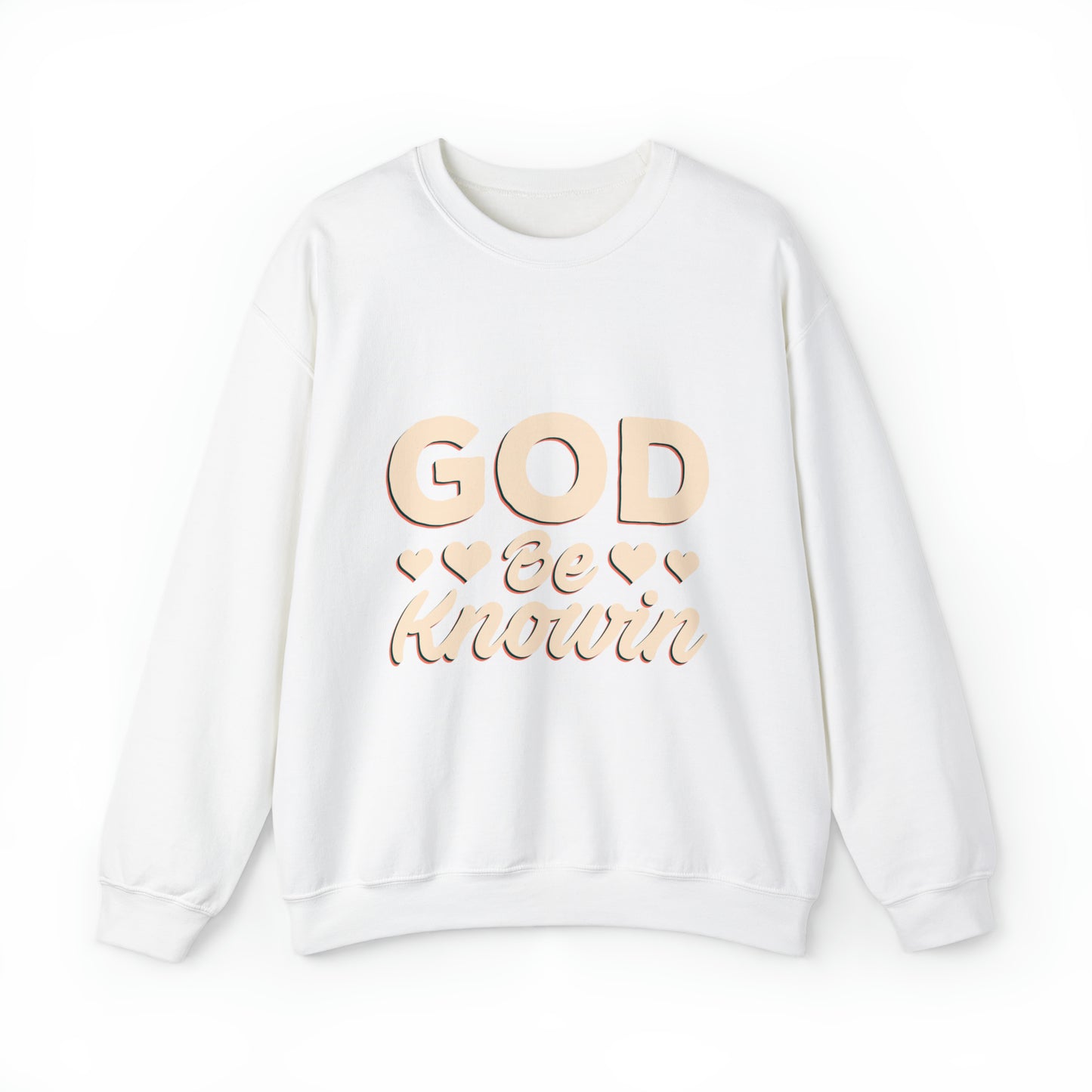 God be knowin cotton Unisex Heavy Blend God knowin Crewneck Sweatshirt