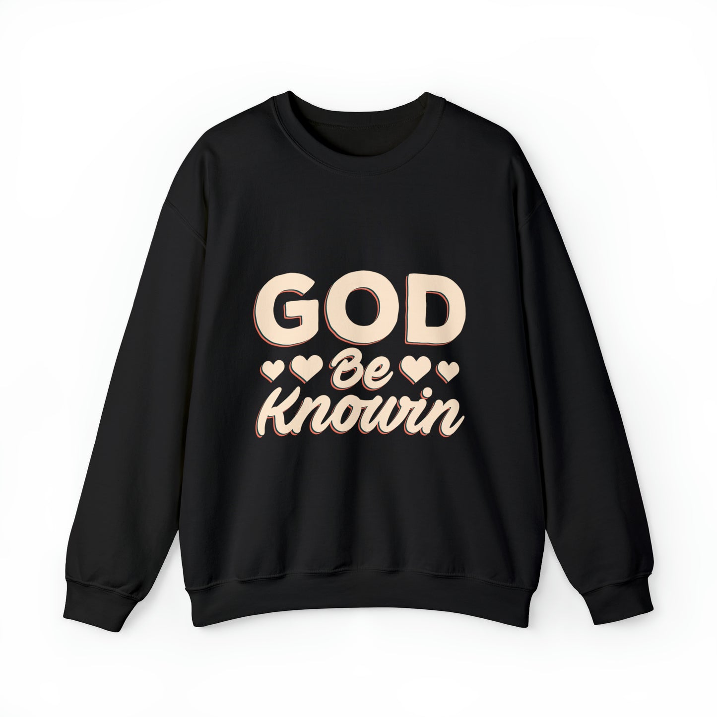 God be knowin cotton Unisex Heavy Blend God knowin Crewneck Sweatshirt
