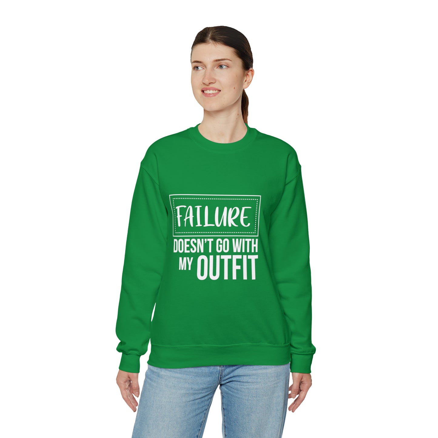 Failure doesn't go with my outfit Unisex Heavy Blend Outfit Crewneck Sweatshirt