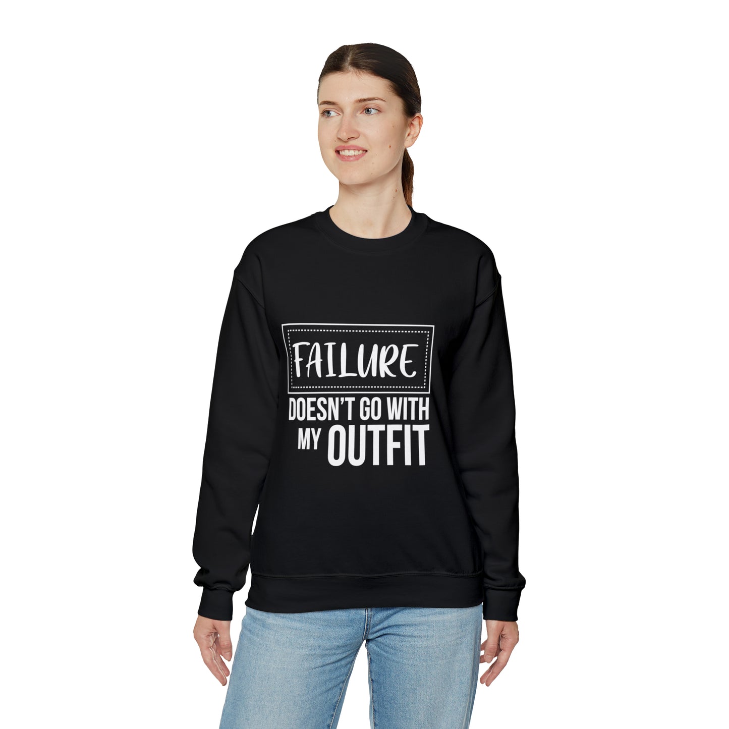 Failure doesn't go with my outfit Unisex Heavy Blend Outfit Crewneck Sweatshirt