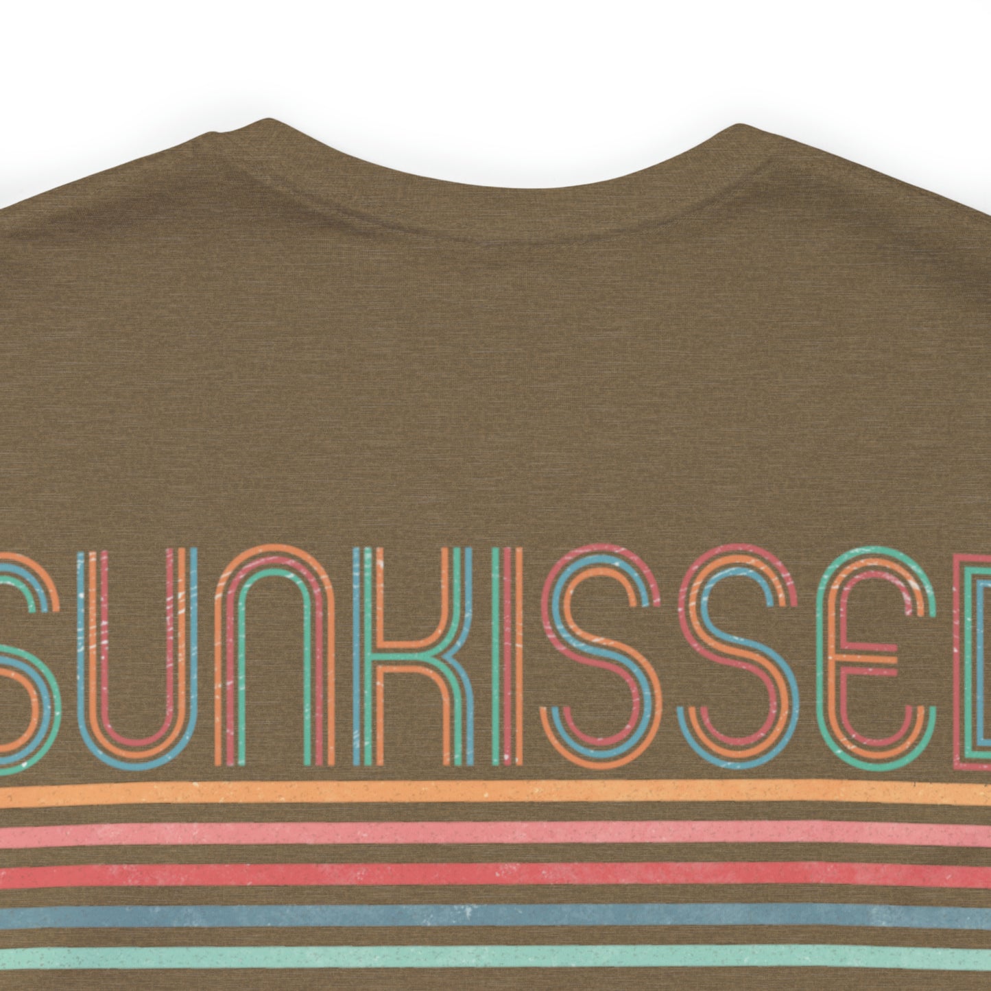 Sunkissed Cotton Blend Unisex Jersey Short Sleeve Tee Shirt Lover