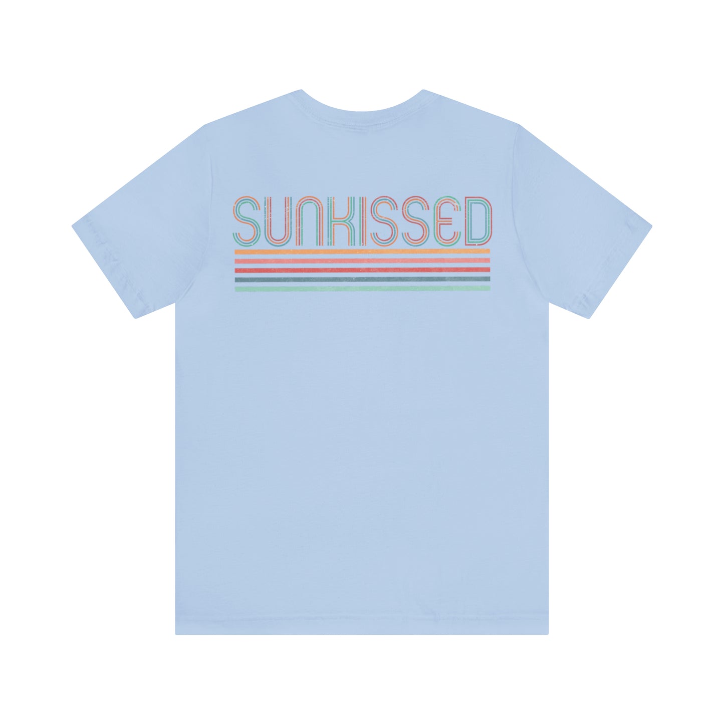 Sunkissed Cotton Blend Unisex Jersey Short Sleeve Tee Shirt Lover