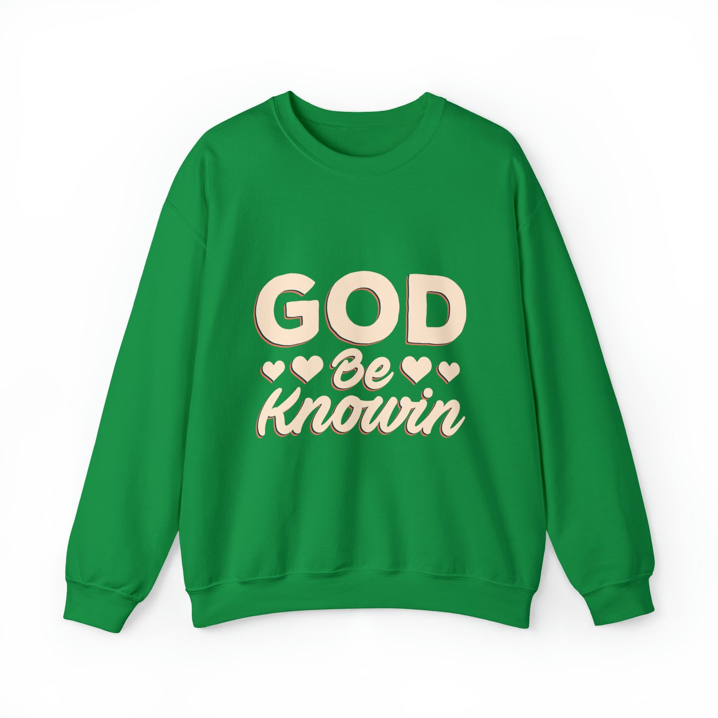 God be knowin cotton Unisex Heavy Blend God knowin Crewneck Sweatshirt