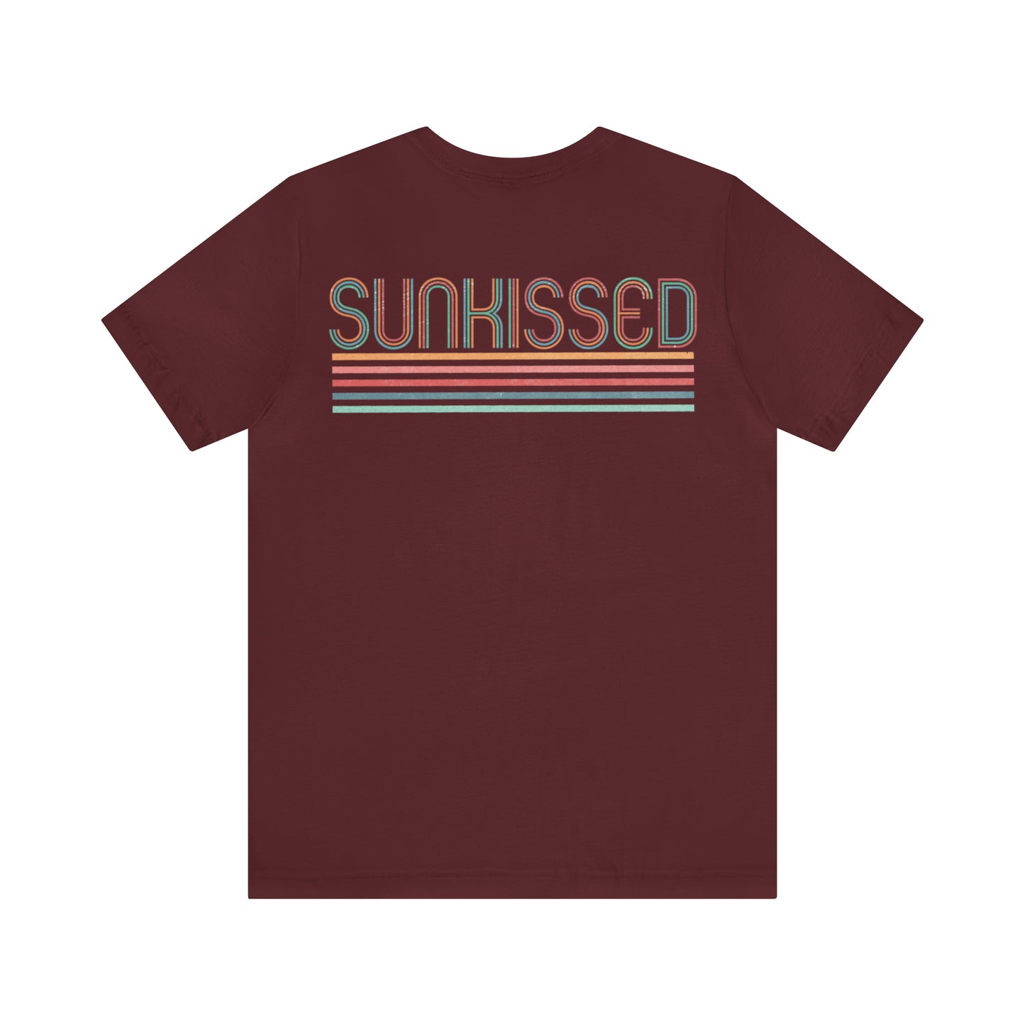 Sunkissed Cotton Blend Unisex Jersey Short Sleeve Tee Shirt Lover