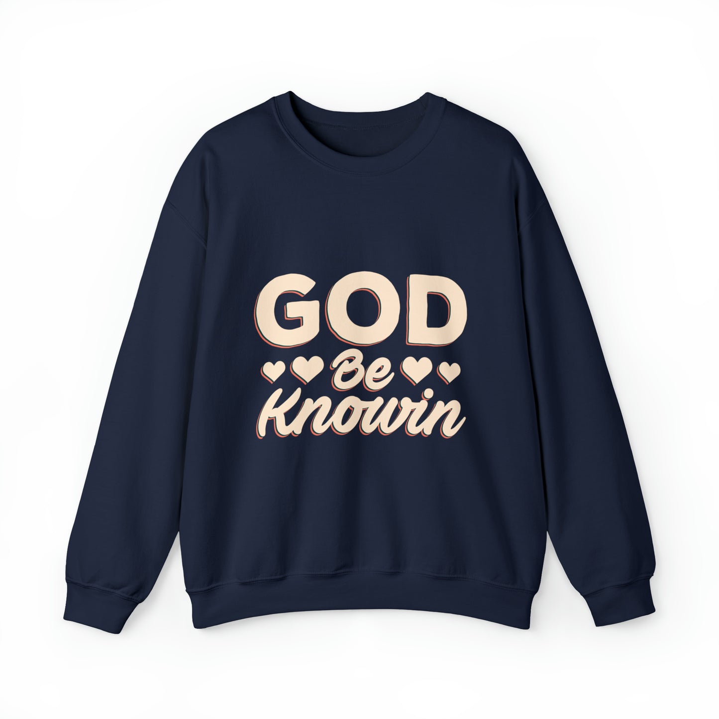 God be knowin cotton Unisex Heavy Blend God knowin Crewneck Sweatshirt