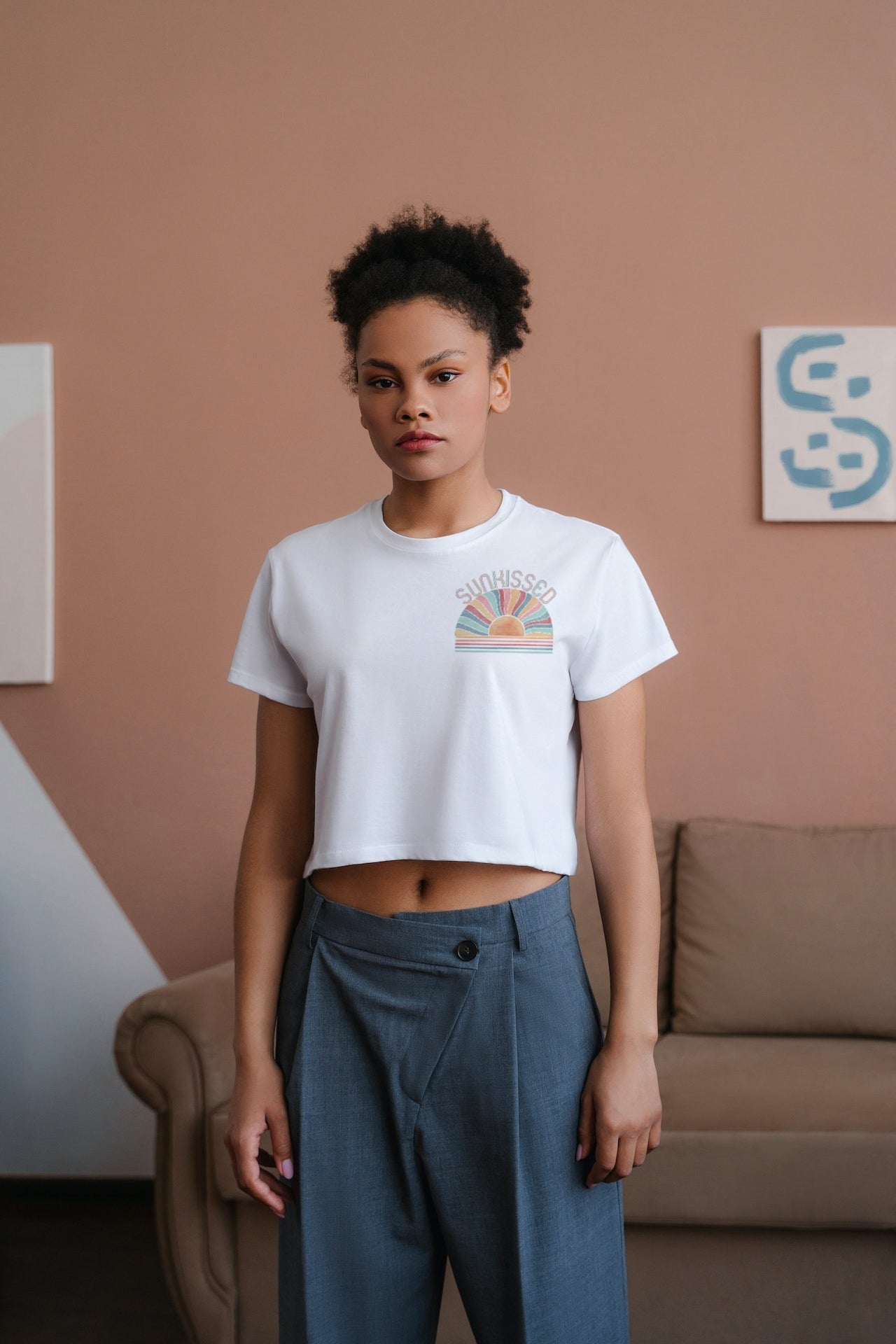 Sunkissed Cotton Blend Unisex Jersey Short Sleeve Tee Shirt Lover