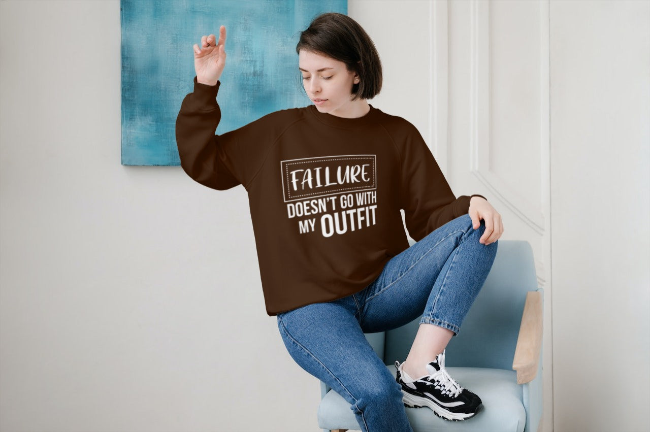 Failure doesn't go with my outfit Unisex Heavy Blend Outfit Crewneck Sweatshirt